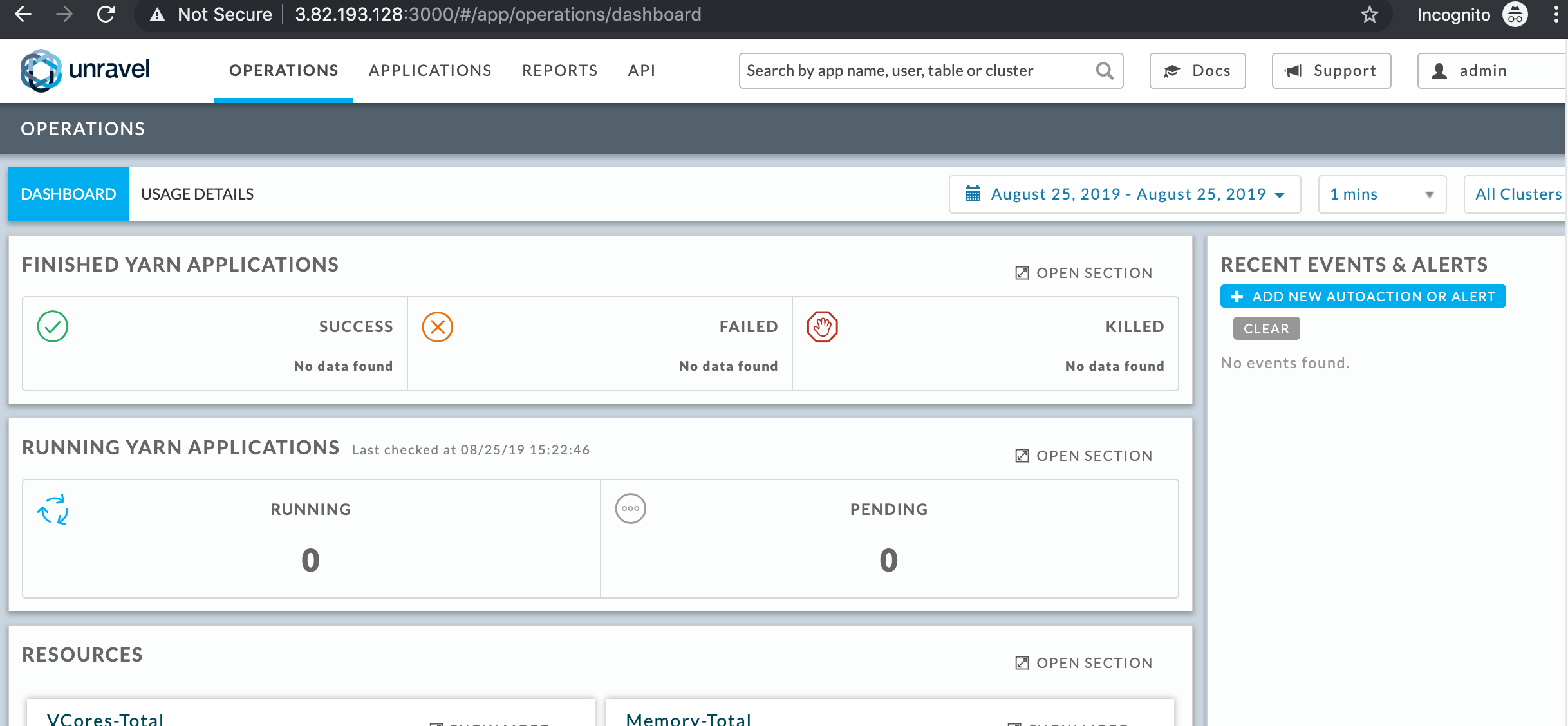 dashboard-demo-aws-marketplace