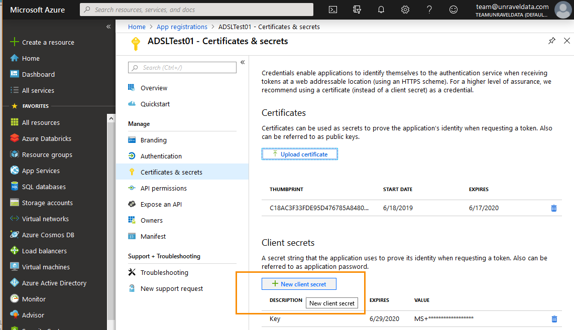 azure-adls-gen1-client-key